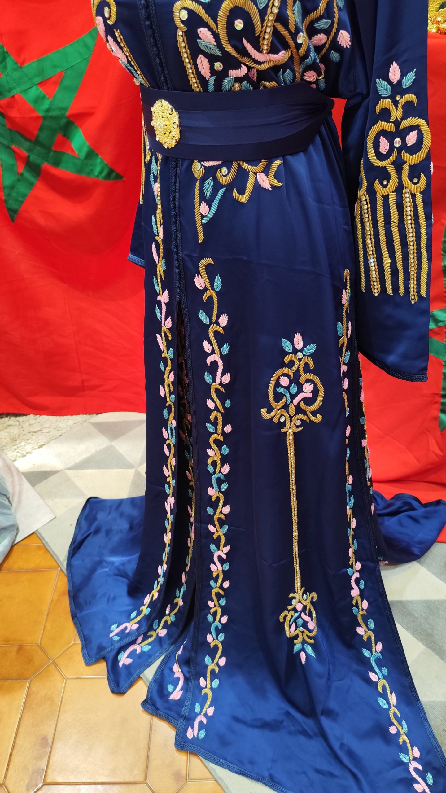 caftan marocain neuf grande taille 64cm – Image 7