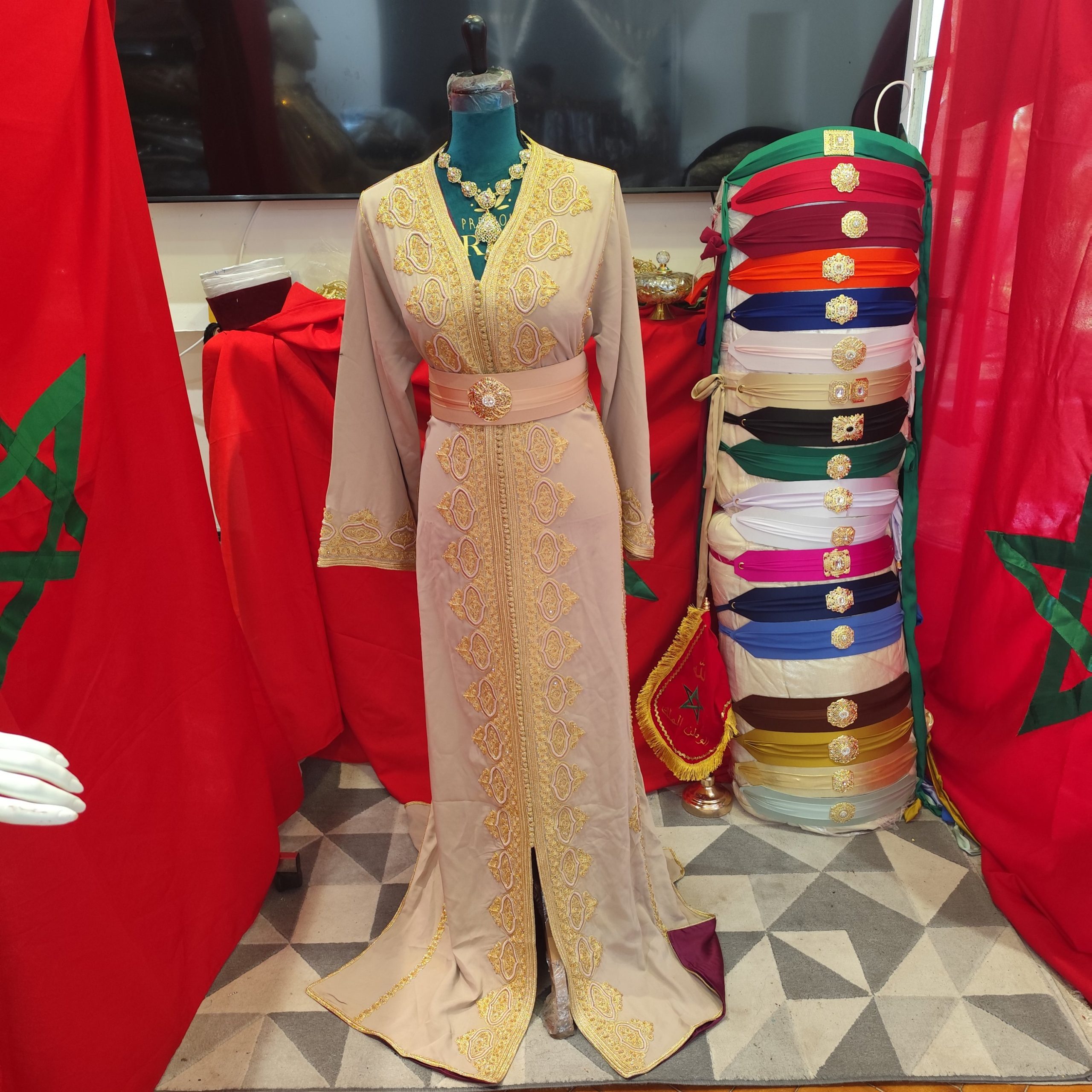 caftan marocain neuf doublé