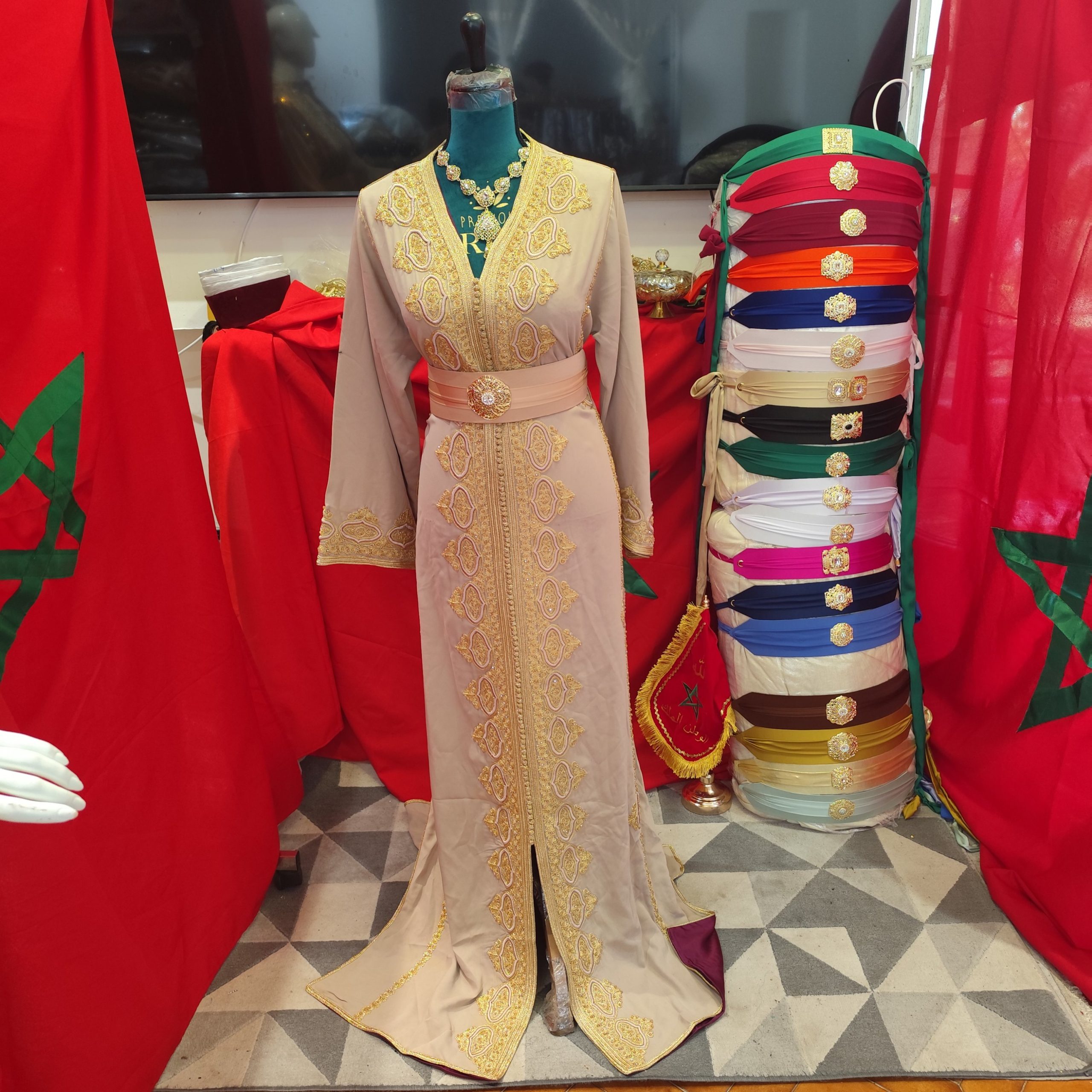 caftan marocain neuf doublé – Image 8