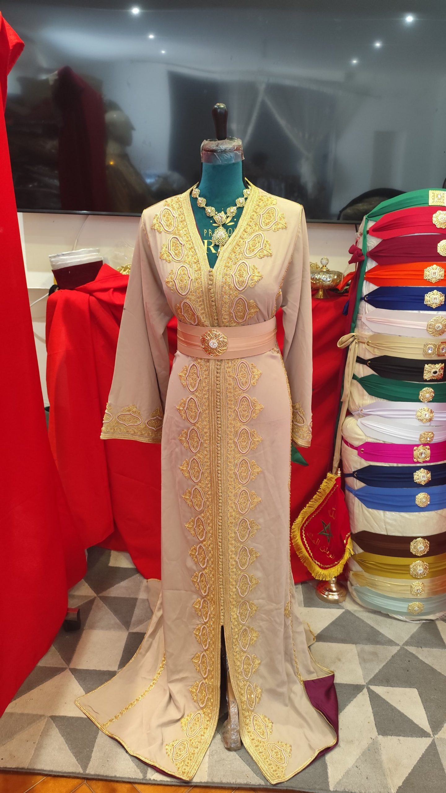 caftan marocain neuf doublé – Image 6