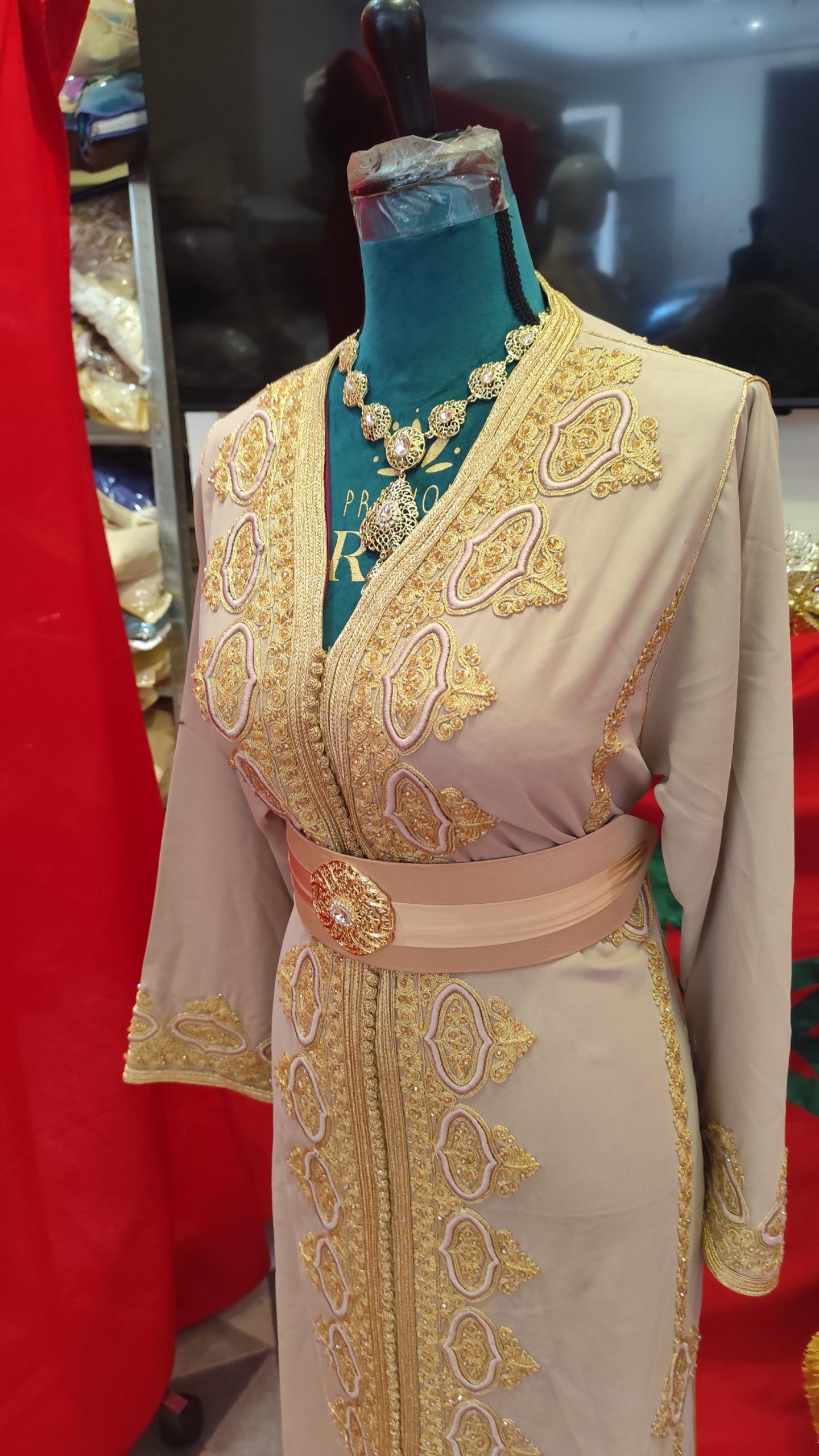 caftan marocain neuf doublé – Image 4