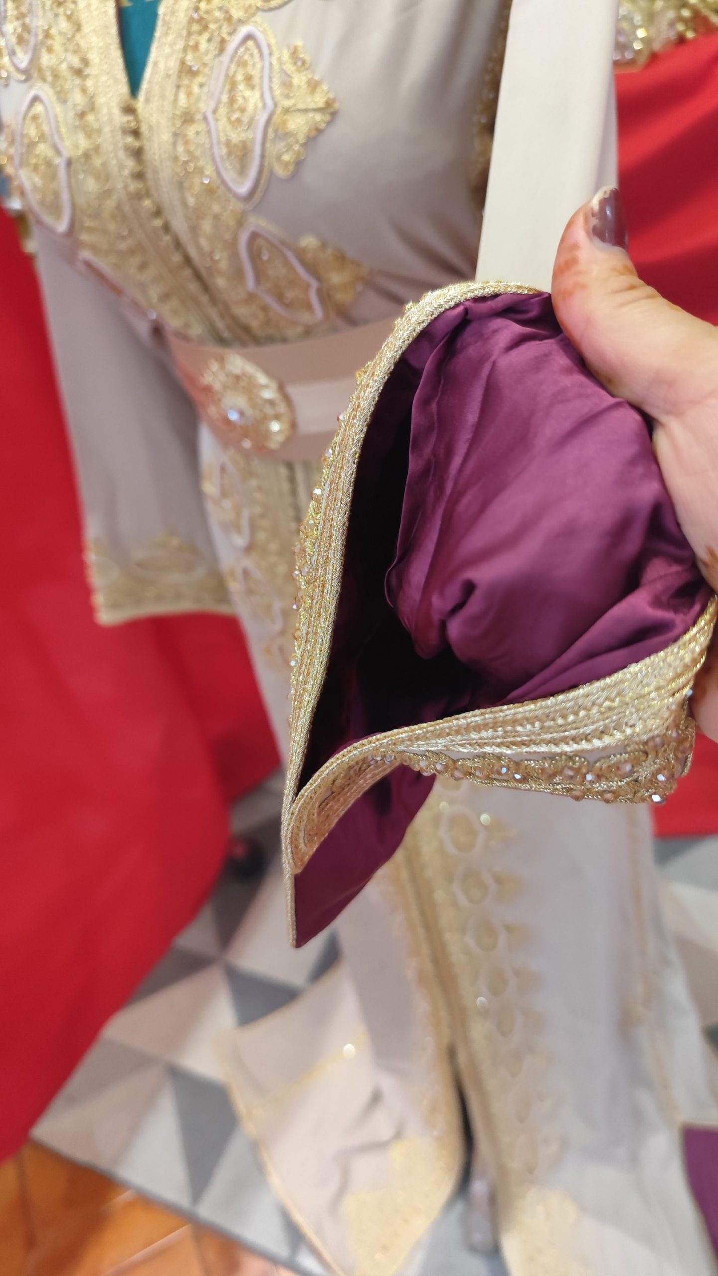 caftan marocain neuf doublé – Image 2