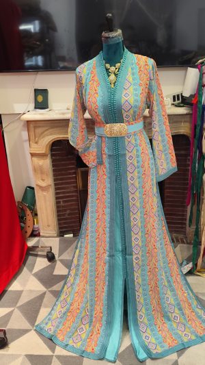 caftan marocain neuf avec ceinture
